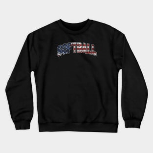 softball Crewneck Sweatshirt